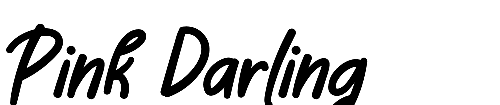 Pink Darling font family download free