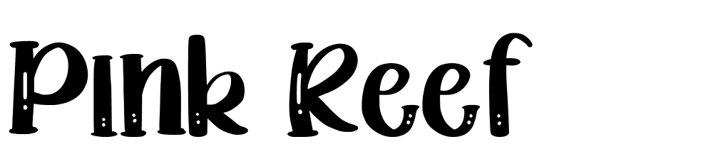 pink_reef font family download free