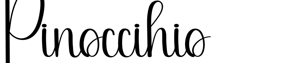 pinoccihio font family download free