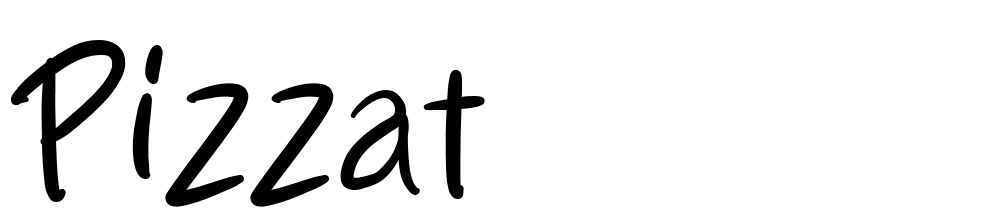 Pizzat font family download free