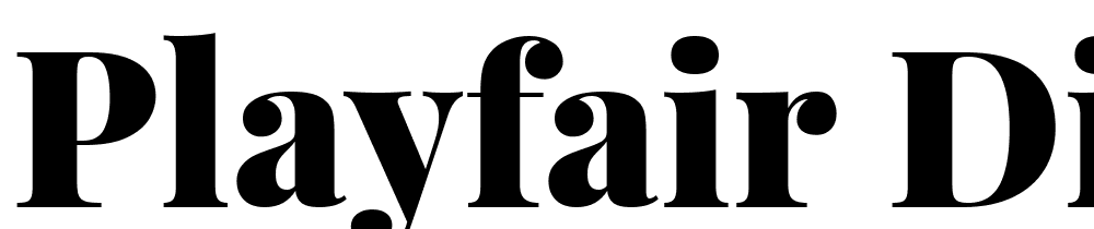 Playfair-Display-Black font family download free