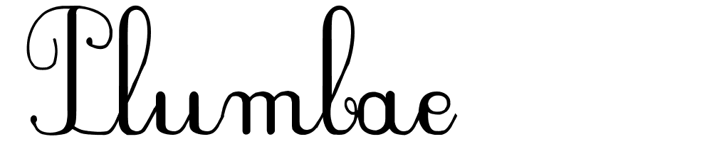 PlumBAE font family download free