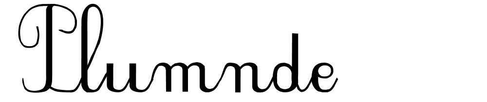 PlumNDE font family download free