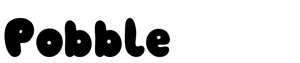 pobble font family download free