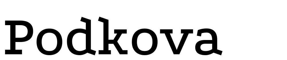 podkova font family download free