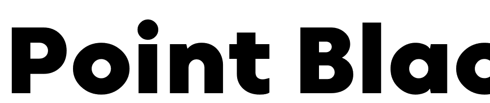 Point-Black font family download free