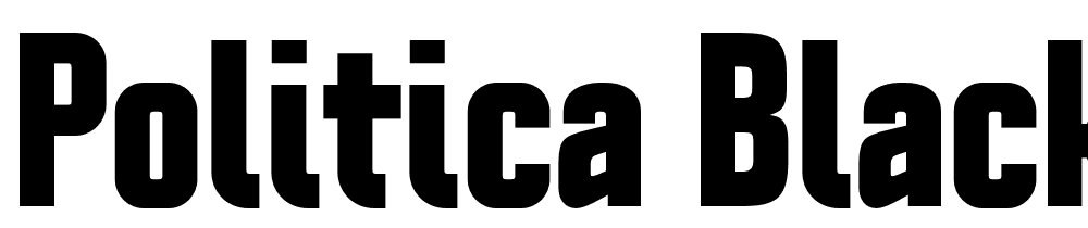 Politica-Black-Cd font family download free