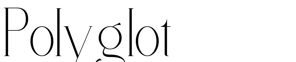 Polyglot font family download free