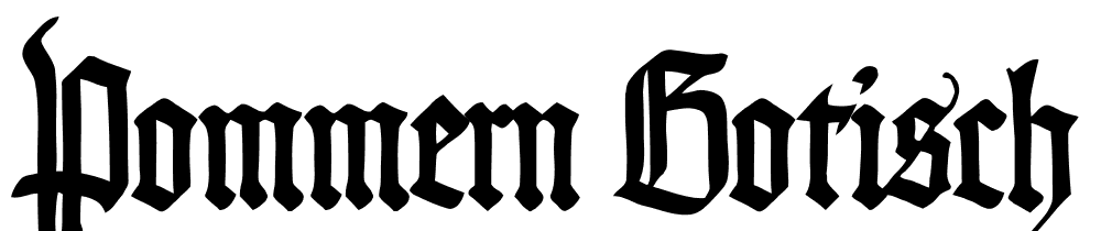 pommern_gotisch font family download free