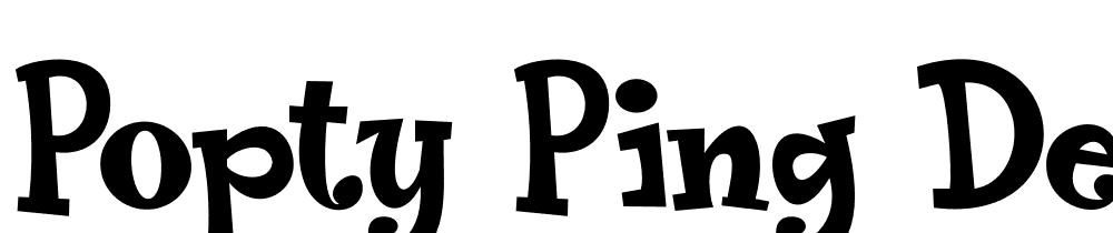 Popty-Ping-DEMO-Regular font family download free