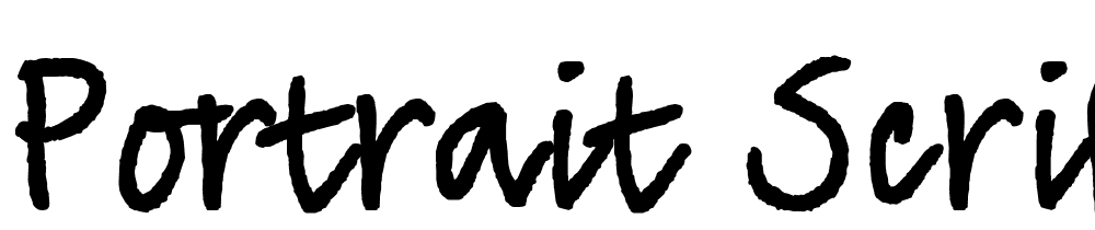 portrait-script-regular-WebFont font family download free