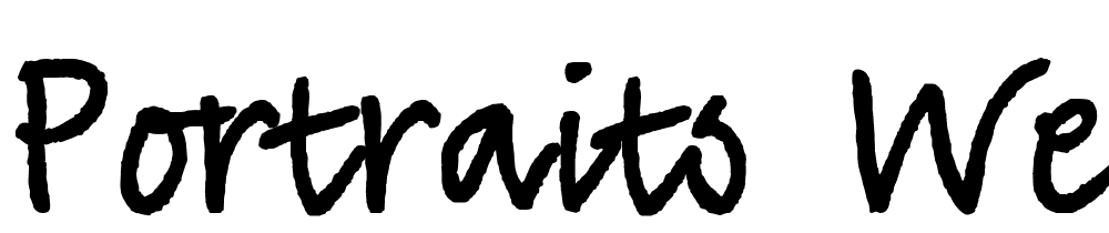 portraits-webfont font family download free