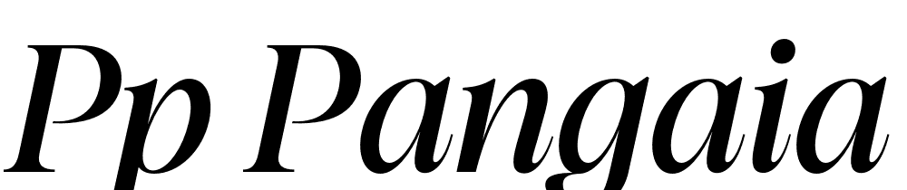 PP-Pangaia-Medium-Italic font family download free