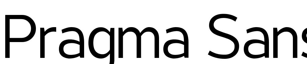 pragma_sans font family download free