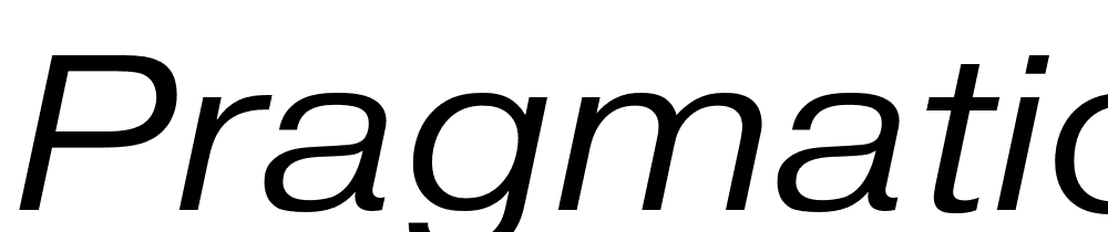Pragmatica-Ext-Light-Obl font family download free