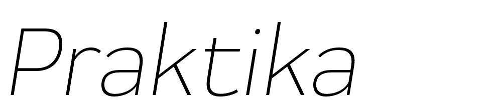 praktika font family download free