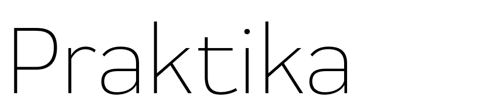 praktika font family download free