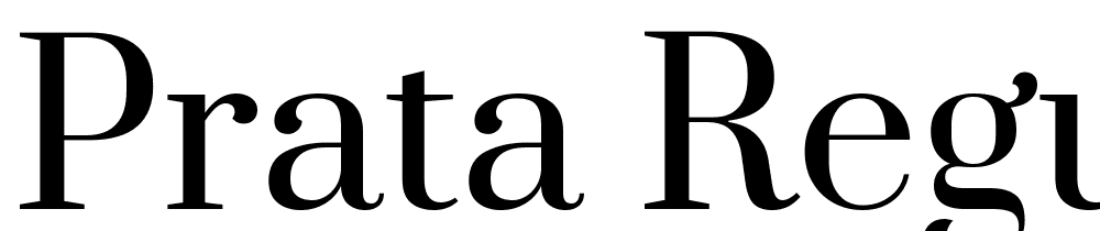 Prata-Regular font family download free