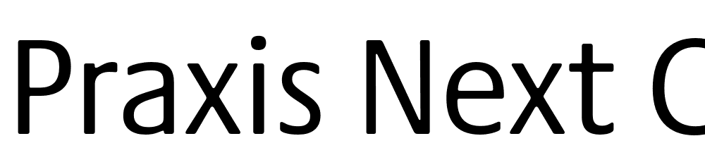 Praxis-Next-Cn-Regular font family download free