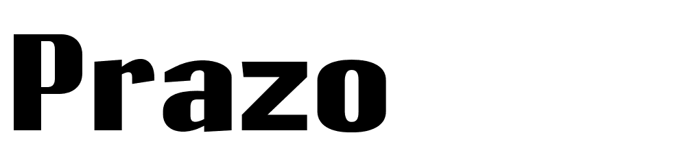 prazo font family download free