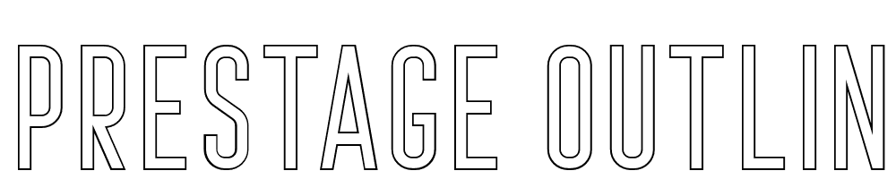 Prestage-Outline font family download free