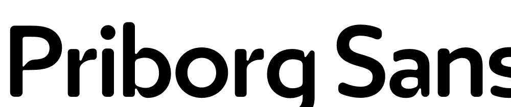 priborg_sans font family download free