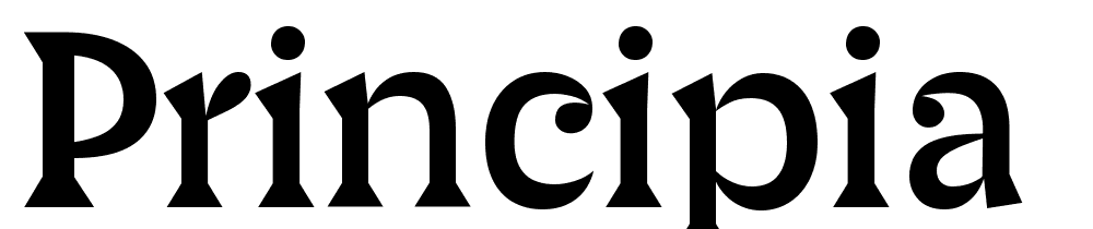 Principia font family download free