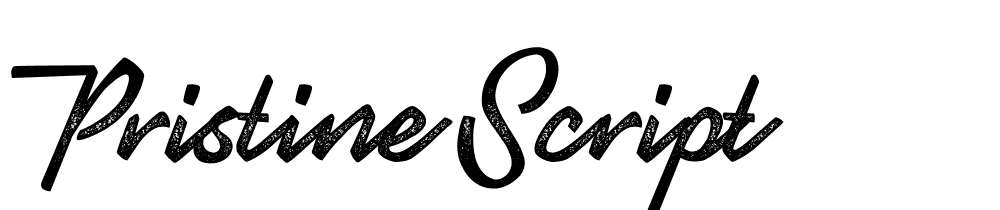 Pristine-Script font family download free