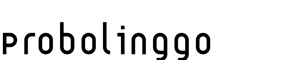 Probolinggo font family download free