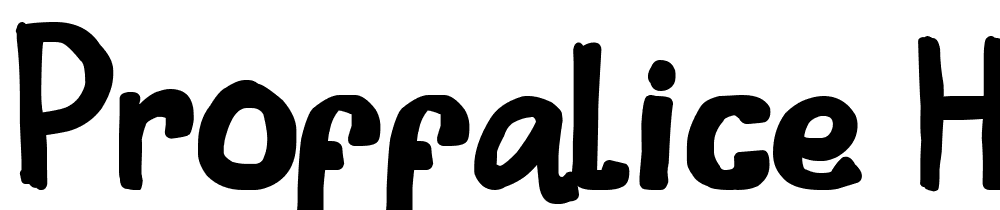 Proffalice-Handwrite font family download free