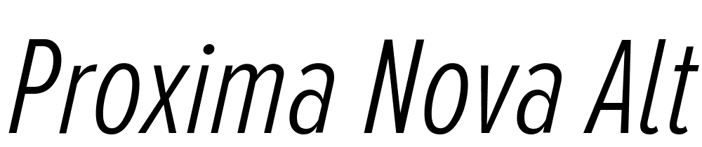 Proxima-Nova-Alt-ExCn-Lt font family download free