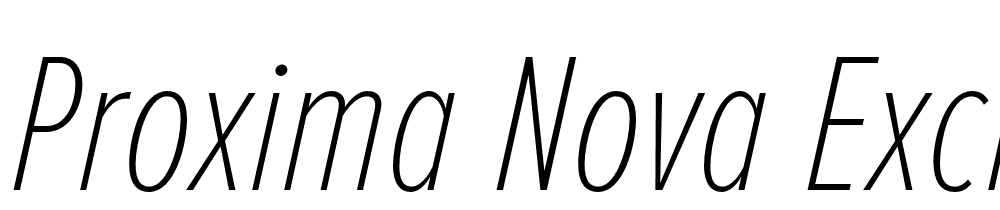 Proxima-Nova-ExCn-Thin-It font family download free