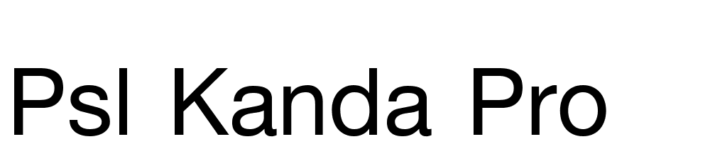 psl-kanda-pro font family download free