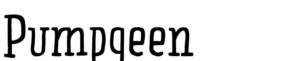 pumpqeen font family download free