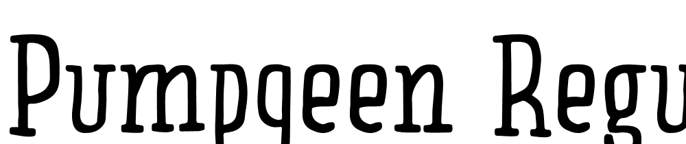 PUMPQEEN-Regular font family download free