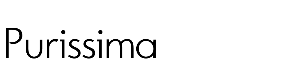 Purissima font family download free