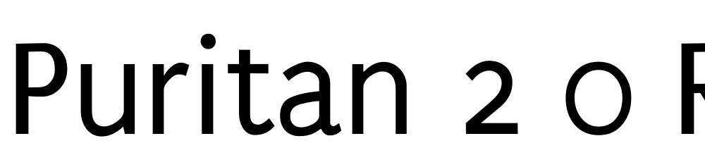 Puritan-2.0-Regular font family download free