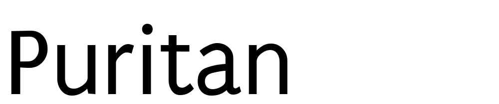 puritan font family download free