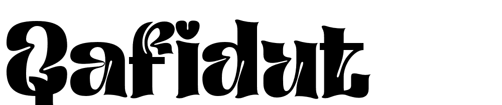 qafidut font family download free