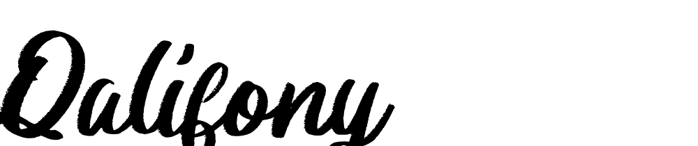 Qalifony font family download free