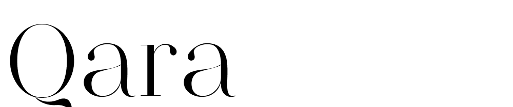 Qara font family download free
