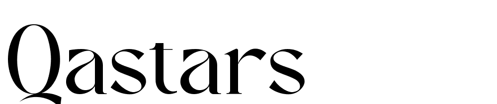 Qastars font family download free