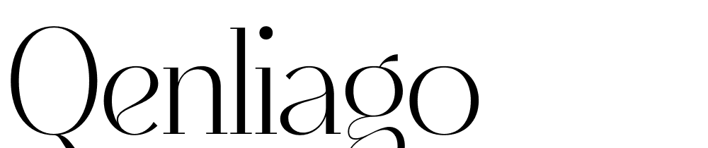 Qenliago font family download free