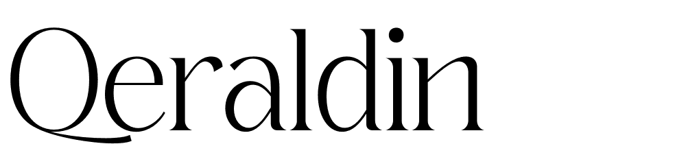 qeraldin font family download free