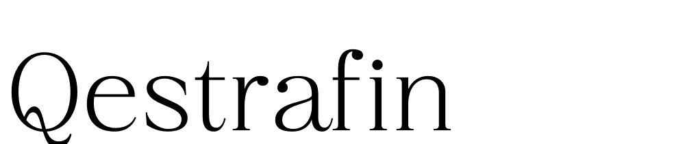 Qestrafin font family download free