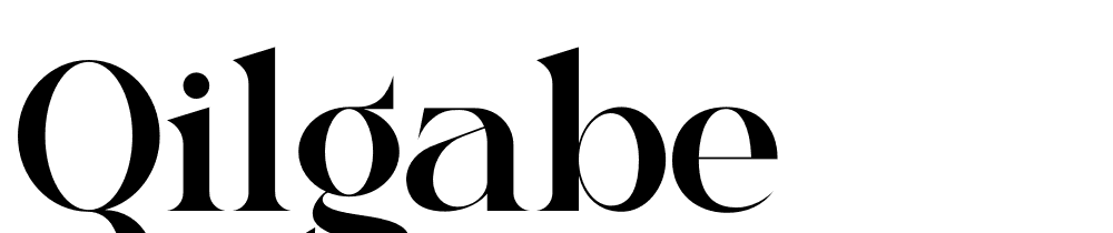 qilgabe font family download free