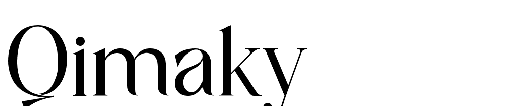 Qimaky font family download free