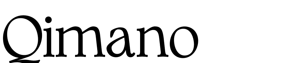 Qimano font family download free