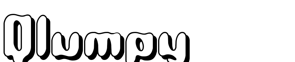 qlumpy font family download free