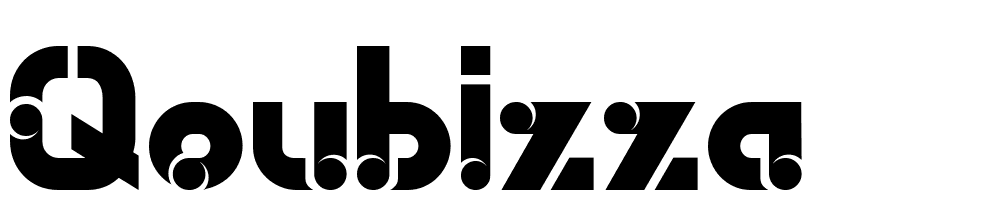 Qoubizza font family download free